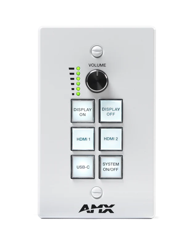 03. Amx Jetpack 6 Button Control Keypad Us
