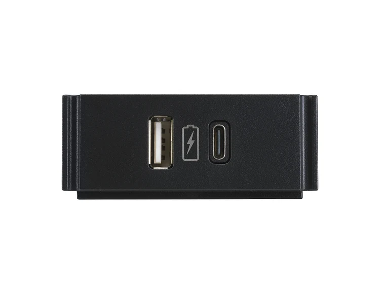 AMX_USB-C_Single_Fixed_Module_Front