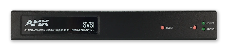 NMX-ENC-N1122 Encoder | AMX Audio Video Control Systems | English (US)