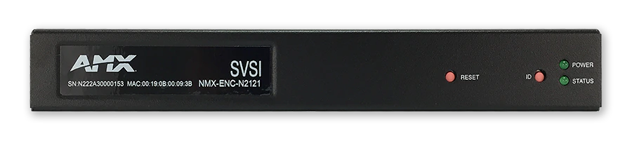 NMX-ENC-N2121 | AMX Audio Video Control Systems | English (US)