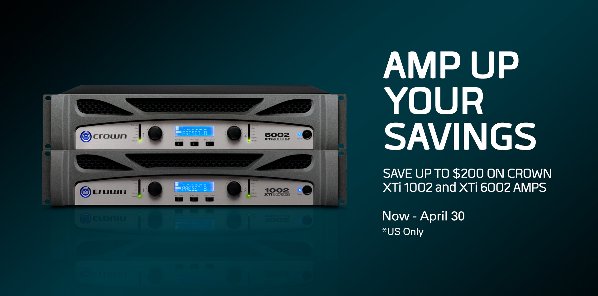 Crown XTi 1002 and XTi 6002 promo