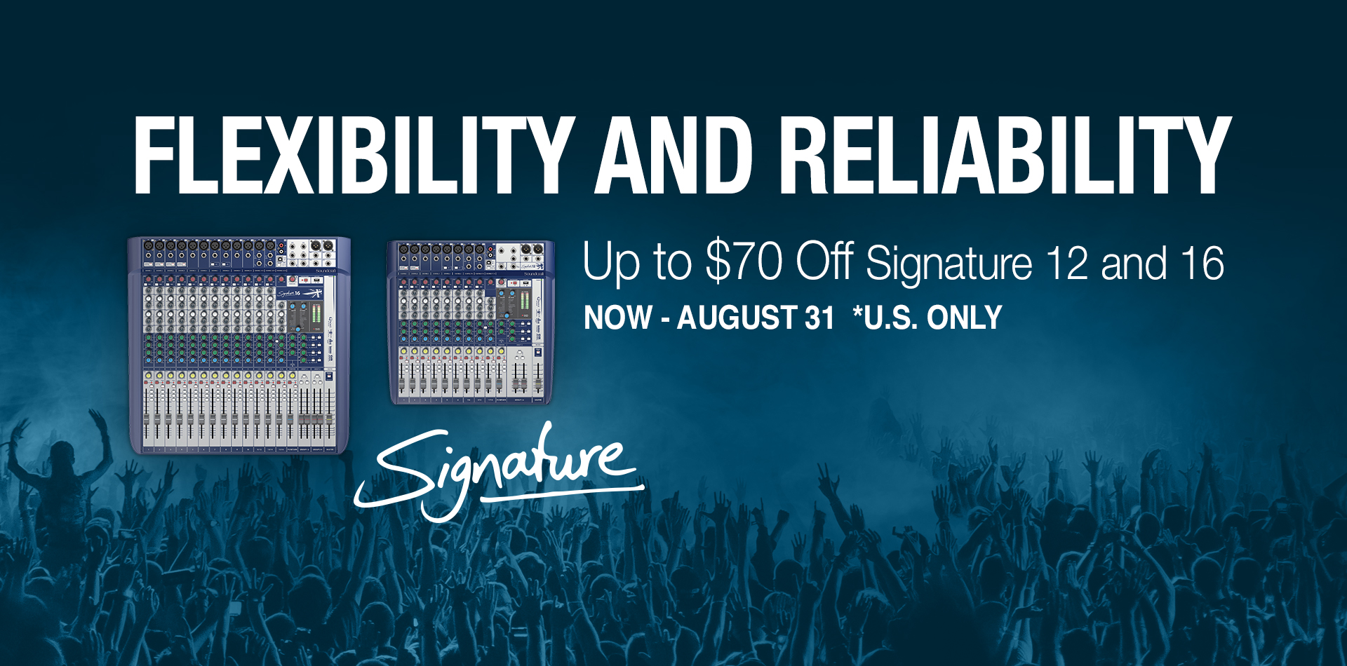 Summer Savings on Soundcraft Signature 16